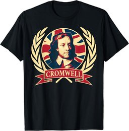 Oliver Cromwell. English General And Statesman. T-Shirt