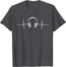 Detroit Techno House Music Festival Heartbeat EDM DJ T-Shirt