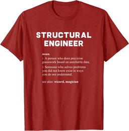 Structural Engineer - Funny Dictionary Definition T-Shirt