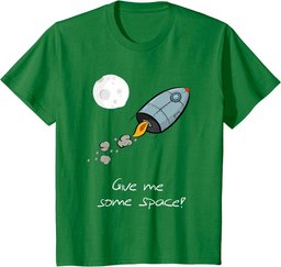 Rocket T-Shirt For Kids Give me Some Space T-Shirt