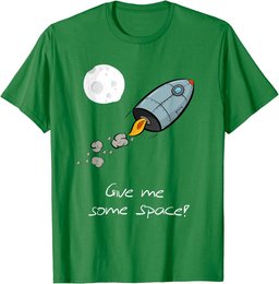 Rocket T-Shirt For Kids Give me Some Space T-Shirt