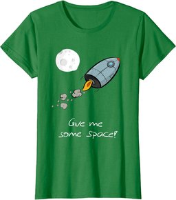 Rocket T-Shirt For Kids Give me Some Space T-Shirt