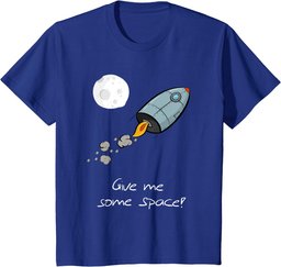 Rocket T-Shirt For Kids Give me Some Space T-Shirt