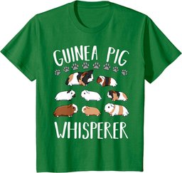 Guinea Pig Whisperer Rodent Household Pet Animal Lover Funny T-Shirt