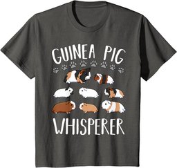 Guinea Pig Whisperer Rodent Household Pet Animal Lover Funny T-Shirt
