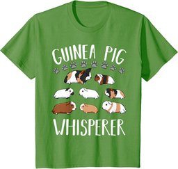 Guinea Pig Whisperer Rodent Household Pet Animal Lover Funny T-Shirt
