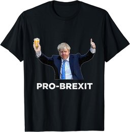 Pro Brexit Brexiteer Fun Conservative English Politics Gear T-Shirt