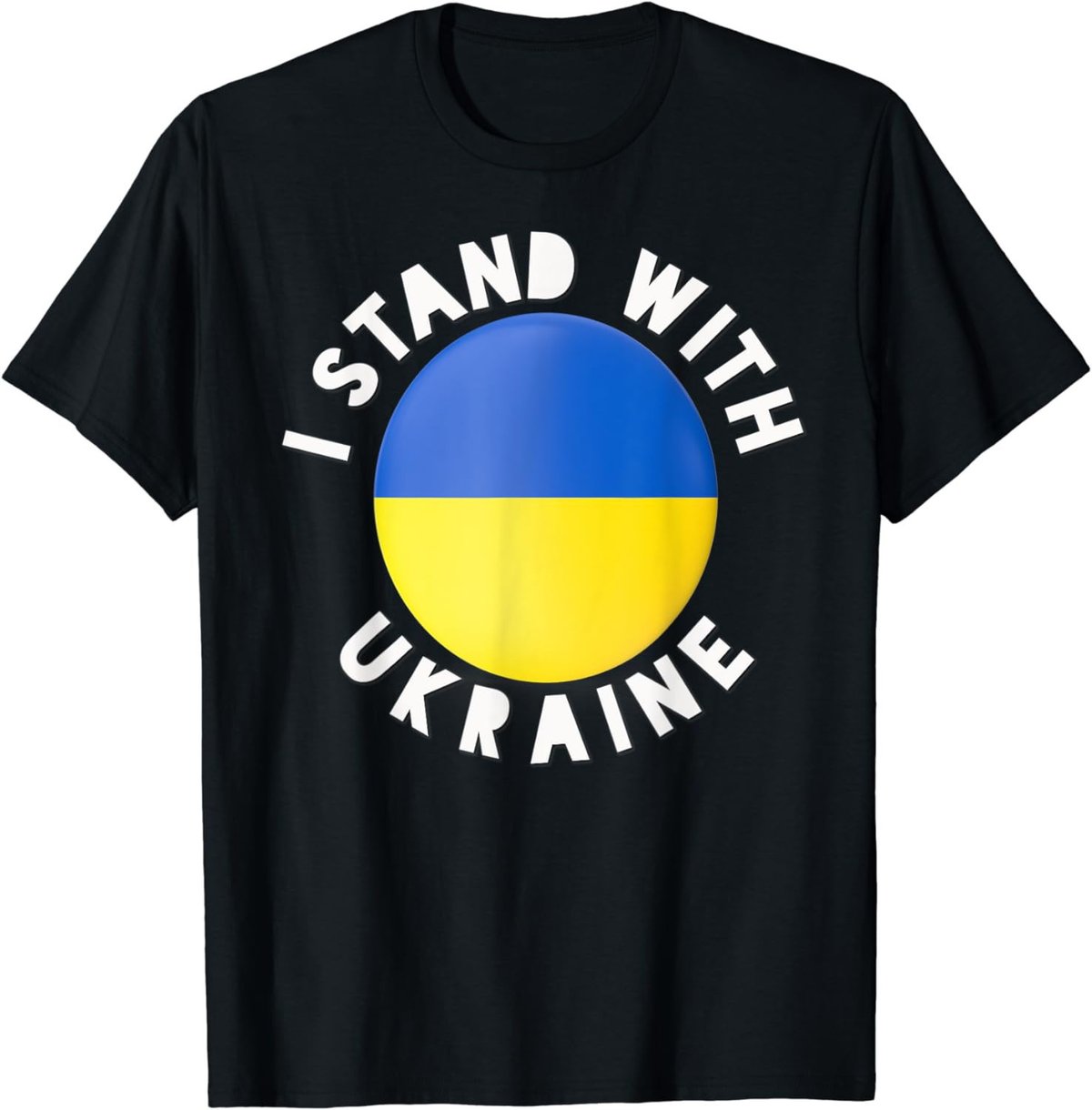 Support Ukraine | Stand with Ukraine badge T-Shirt