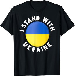 Support Ukraine | Stand with Ukraine badge T-Shirt