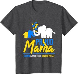 Proud Bear Mama Down Syndrome Awareness Women T21 Mom T-Shirt