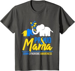 Proud Bear Mama Down Syndrome Awareness Women T21 Mom T-Shirt