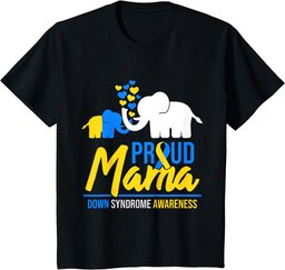 Proud Bear Mama Down Syndrome Awareness Women T21 Mom T-Shirt