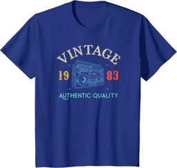 41 Years Old 1983 Vintage 41st Birthday Idea men women T-Shirt