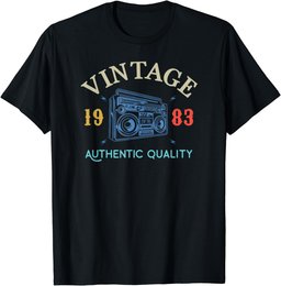 41 Years Old 1983 Vintage 41st Birthday Idea men women T-Shirt