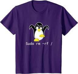 Tux Linux Penguin Sudo Rm Rf | Programmer Developer Hacker T-Shirt
