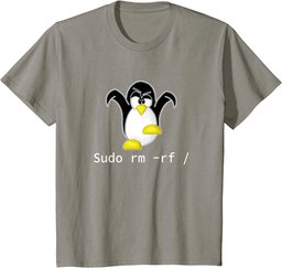 Tux Linux Penguin Sudo Rm Rf | Programmer Developer Hacker T-Shirt