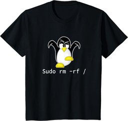 Tux Linux Penguin Sudo Rm Rf | Programmer Developer Hacker T-Shirt