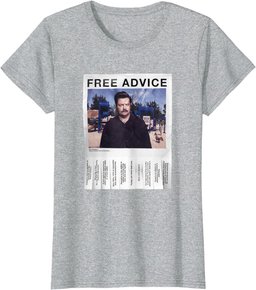 Parks & Recreation Free Advice Poster T-Shirt