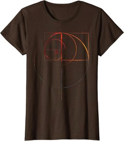 fibonacci golden ratio circle t shirt T-Shirt