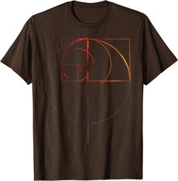 fibonacci golden ratio circle t shirt T-Shirt