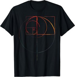 fibonacci golden ratio circle t shirt T-Shirt