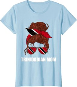 Womens Trinidadian Mom Trinidadian Sunglass Trinidad And Tobago T-Shirt