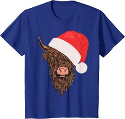 Scottish Highland Cow Highland Beef Gift Christmas T-Shirt