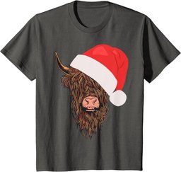 Scottish Highland Cow Highland Beef Gift Christmas T-Shirt
