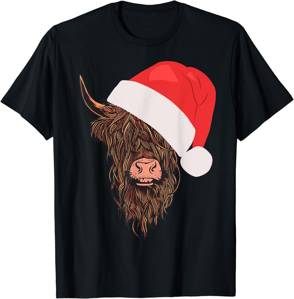 Scottish Highland Cow Highland Beef Gift Christmas T-Shirt