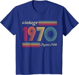 52 Years Old - Made in 1970 - Vintage 52nd Birthday T-Shirt