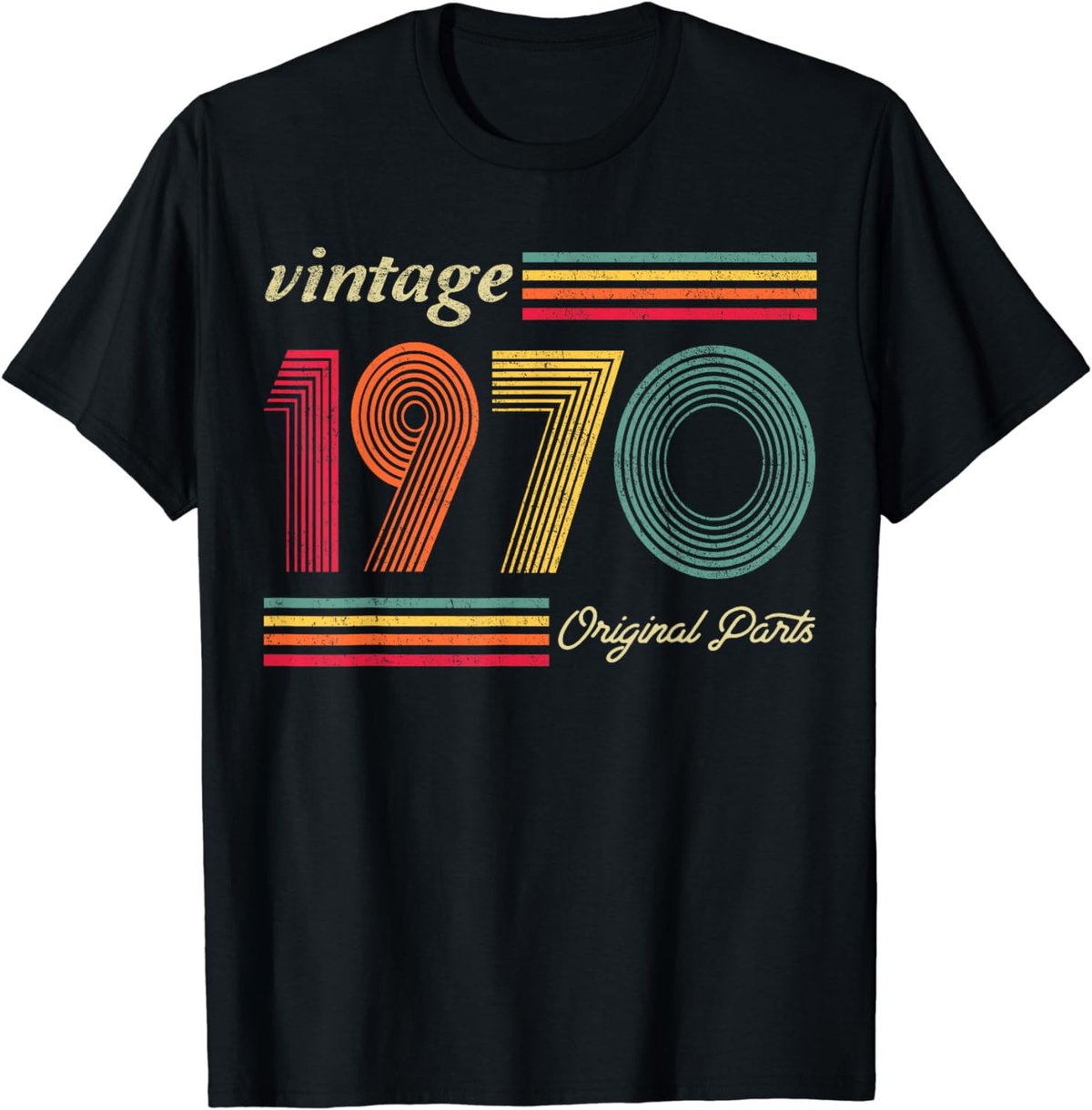 52 Years Old - Made in 1970 - Vintage 52nd Birthday T-Shirt
