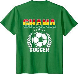 Ghana Soccer Fans Jersey - Proud Ghanian Football Lovers T-Shirt