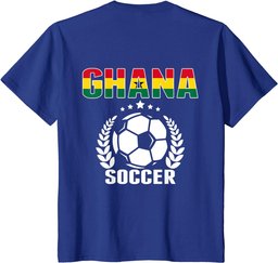Ghana Soccer Fans Jersey - Proud Ghanian Football Lovers T-Shirt