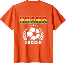 Ghana Soccer Fans Jersey - Proud Ghanian Football Lovers T-Shirt