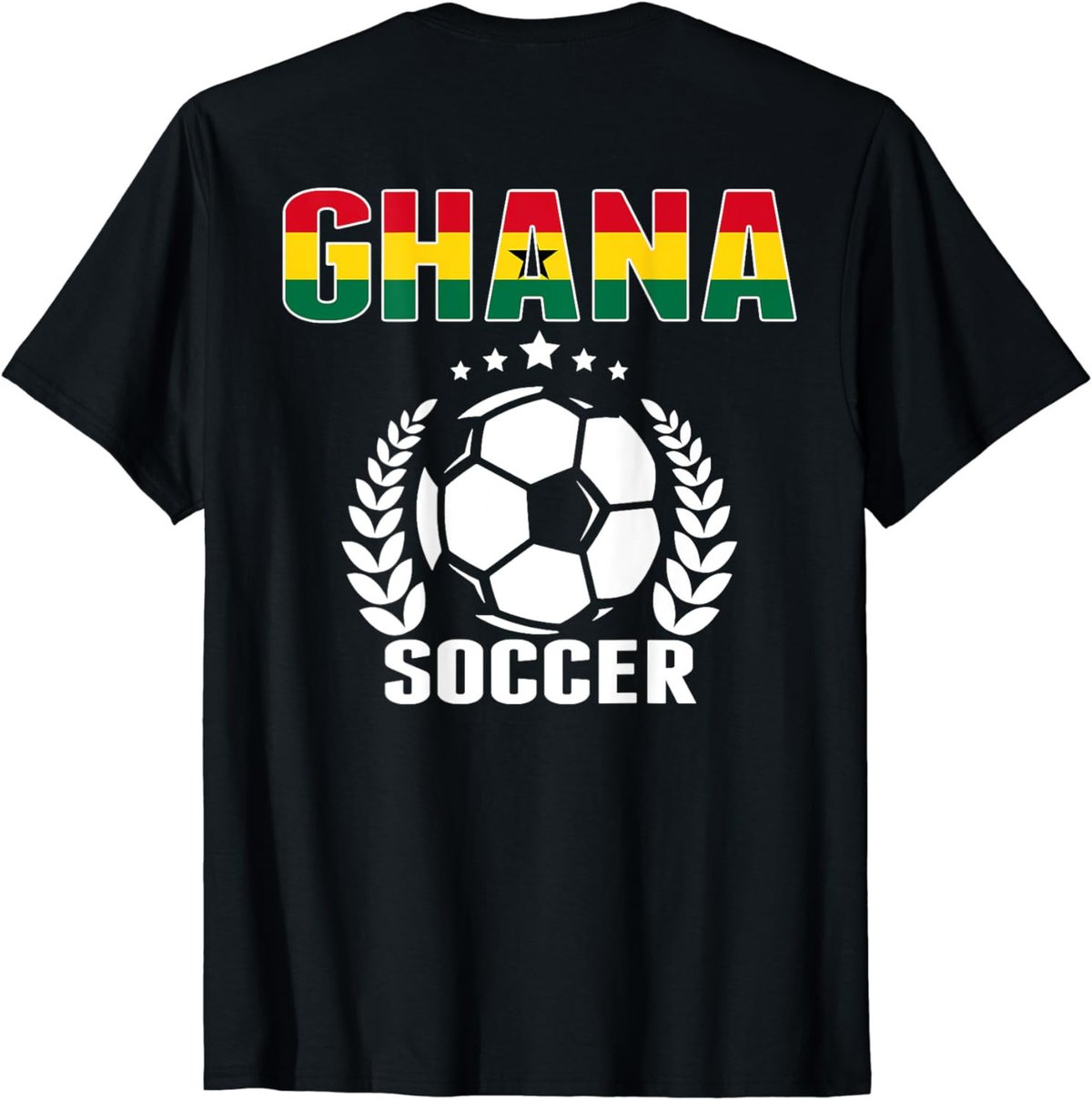 Ghana Soccer Fans Jersey - Proud Ghanian Football Lovers T-Shirt