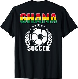 Ghana Soccer Fans Jersey - Proud Ghanian Football Lovers T-Shirt