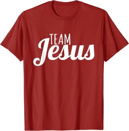 Team Jesus T-Shirt Christianity Bible Faith Cross God Holy T-Shirt
