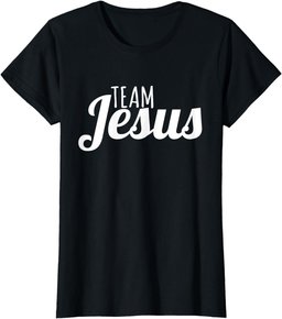 Team Jesus T-Shirt Christianity Bible Faith Cross God Holy T-Shirt