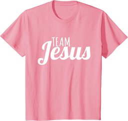 Team Jesus T-Shirt Christianity Bible Faith Cross God Holy T-Shirt