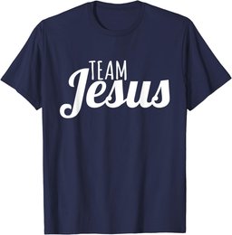 Team Jesus T-Shirt Christianity Bible Faith Cross God Holy T-Shirt