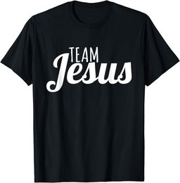Team Jesus T-Shirt Christianity Bible Faith Cross God Holy T-Shirt