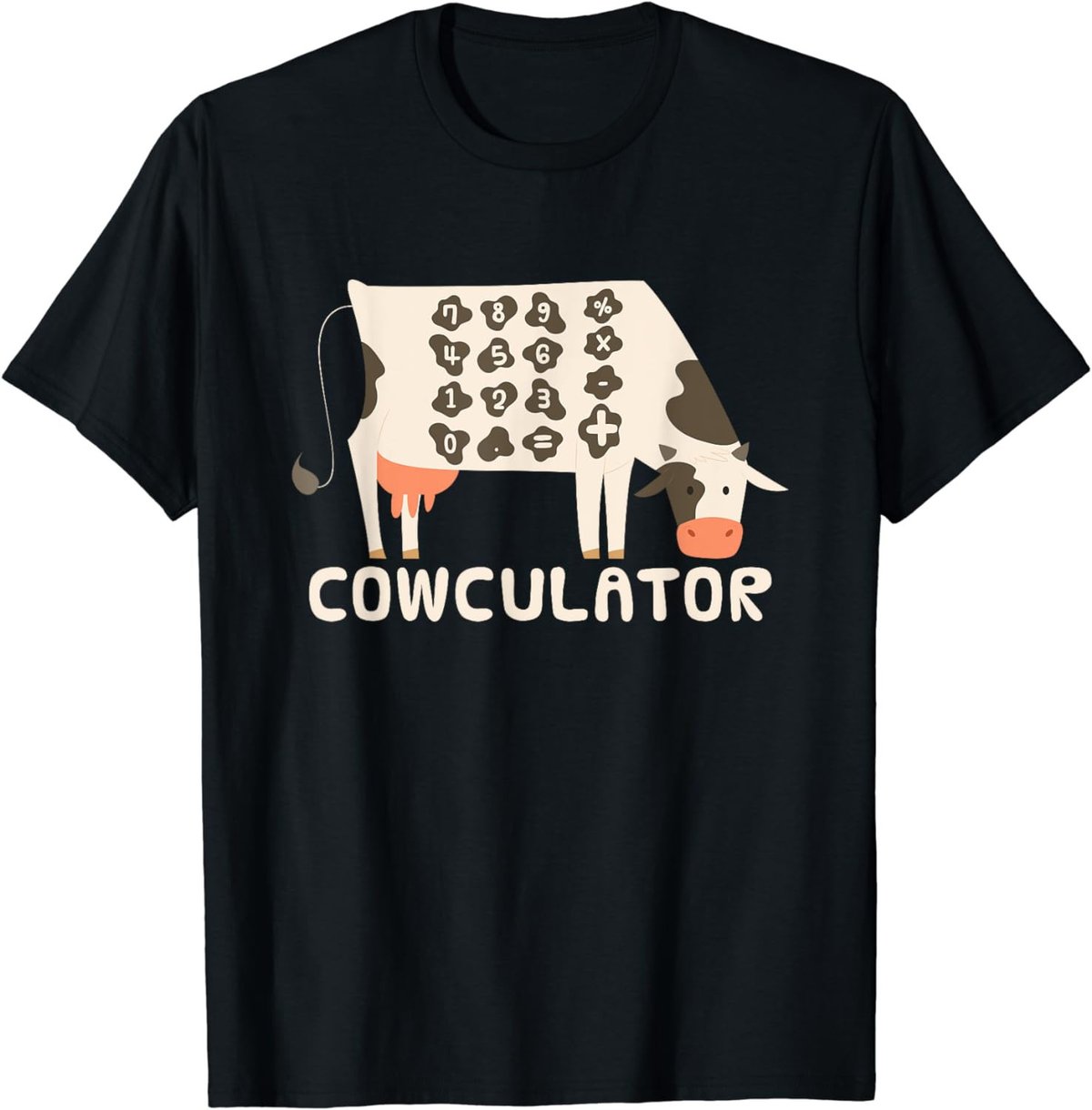 Funny Math Mathematics - Cowculator T-Shirt