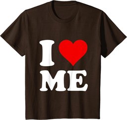 Red Heart I Love Me T-Shirt