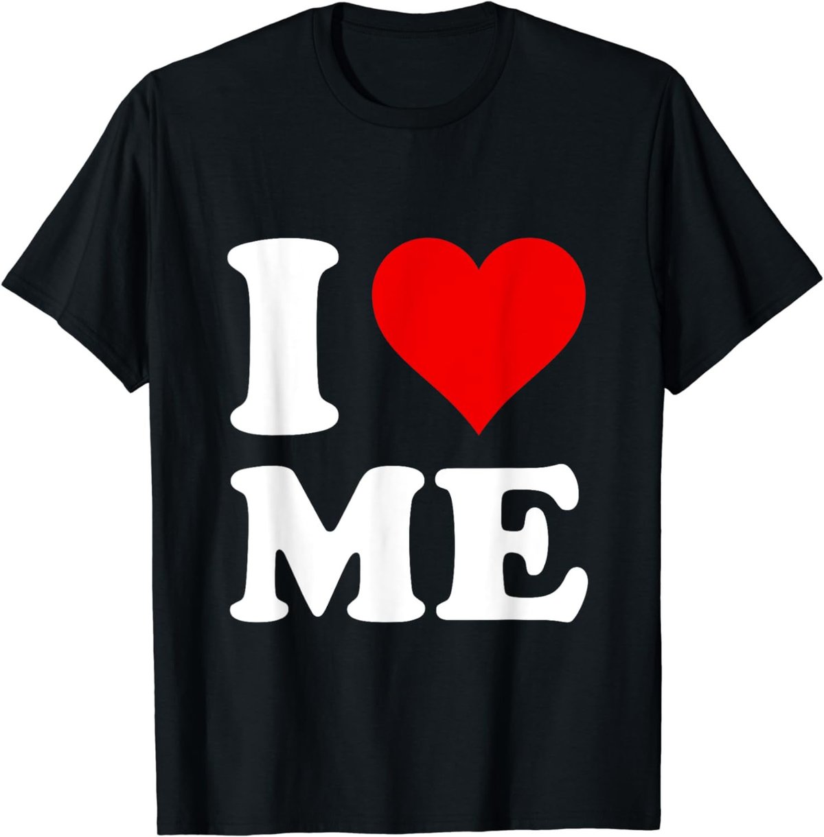 Red Heart I Love Me T-Shirt