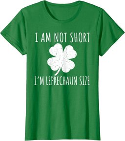 St Patricks Day Shirt I'm Leprechaun Size Funny Short Friend T-Shirt