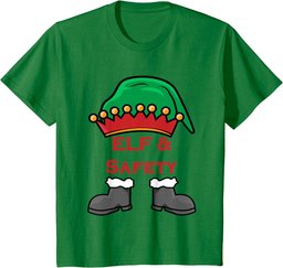 Elf and Safety, Funny Health & Safety Elf T-Shirt