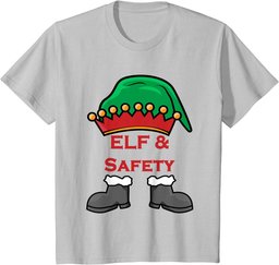 Elf and Safety, Funny Health & Safety Elf T-Shirt