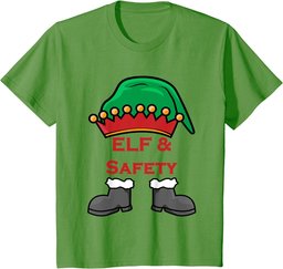 Elf and Safety, Funny Health & Safety Elf T-Shirt