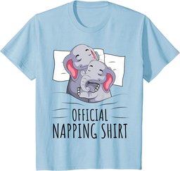 Sleeping Elephant Official Napping T-Shirt