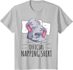 Sleeping Elephant Official Napping T-Shirt